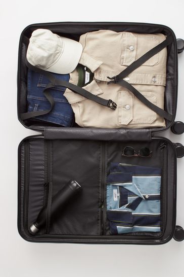 Black medium best sale suitcase