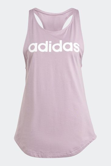 Purple adidas tank top sale