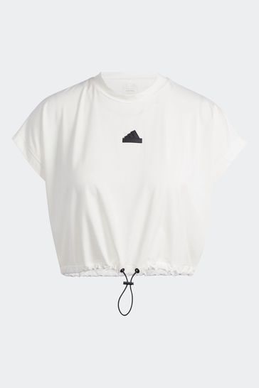 Crop t shirt adidas store