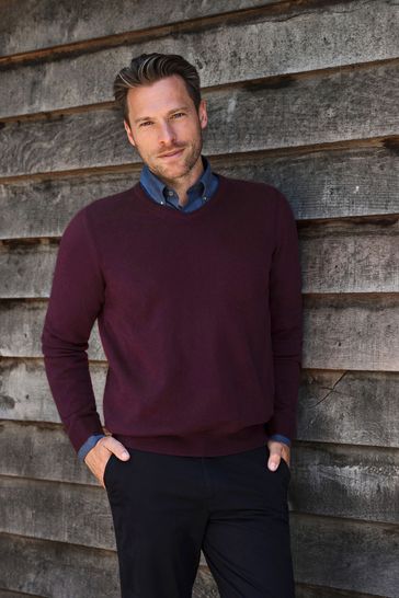 Buy Pure Collection Purple Cashmere Sweater bei Next Deutschland