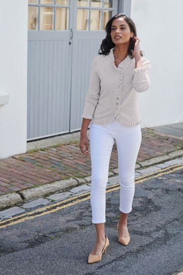 Pure and natural outlet cardigan