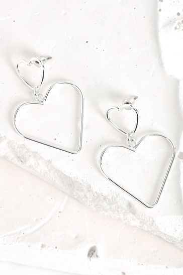 Next heart earrings top