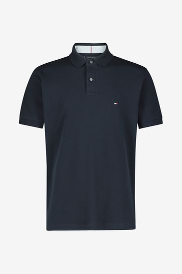 Black tommy polo sales