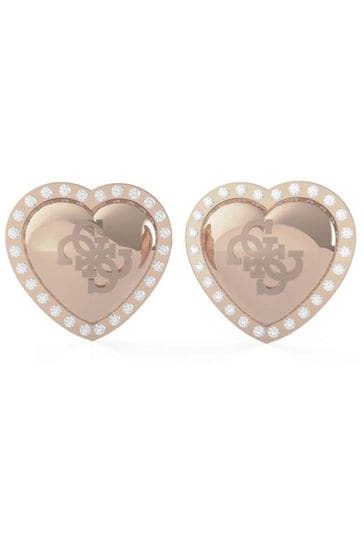 Guess Jewellery Ladies Gold Tone That s Amore Earrings