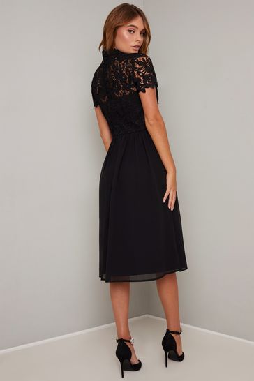 Buy Chi Chi London Black Bronte Dress from Next Hungary