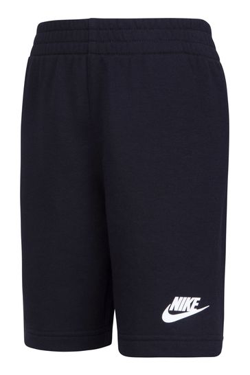 Kids black nike sales shorts