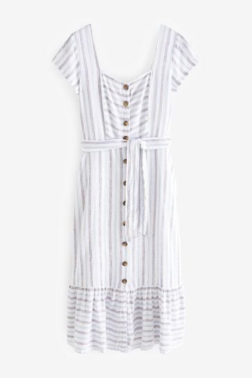 Button through dress next outlet