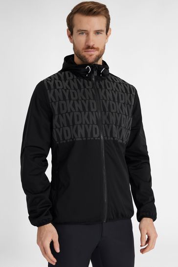 DKNY Sports Full Zip Black Jacket