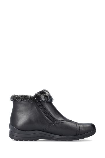 Black outlet short boots