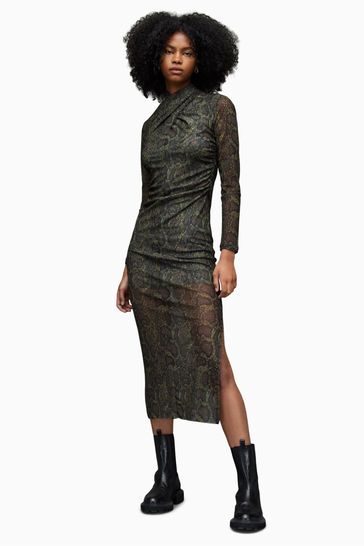 Whistles animal jersey dress best sale