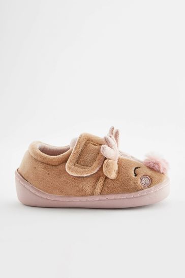Next reindeer best sale slippers
