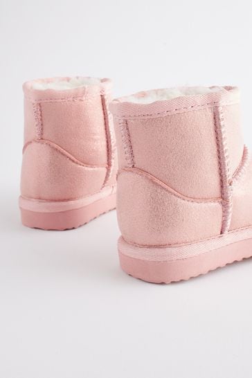 Glitter sales slipper boots