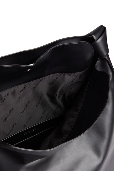 Buy Calvin Klein Soft Nappa Black Tote Bag from Next Luxembourg