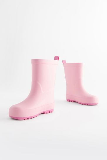 Buy Pink Rubber Wellies from Next Singapore