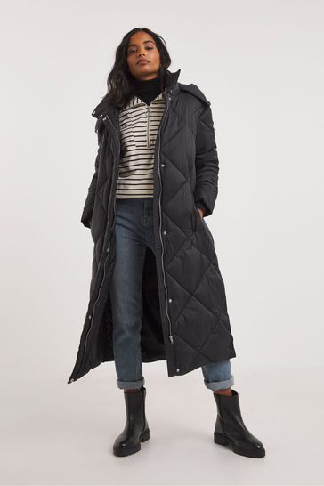 Buy JD Williams Black Diamond Padded Duvet Coat from Next Slovakia