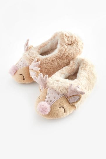 Next reindeer slippers on sale