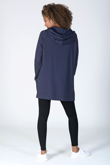 Buy Pineapple Blue Side Slit Hoodie from Next Luxembourg