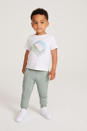 Baker by Ted Baker Green Jogger and T-Shirt Set