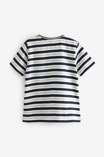 Black striped deals t shirt