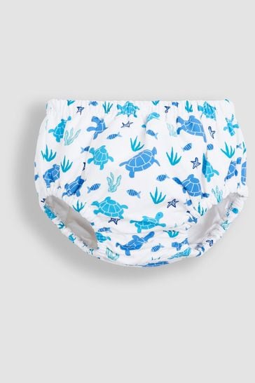 JoJo Maman Bébé Blue Turtle Swim Nappy