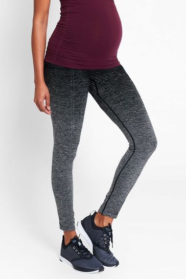 Buy JoJo Maman Bebe Ombre Maternity Seamless Support Workout Leggings from the Laura Ashley online shop