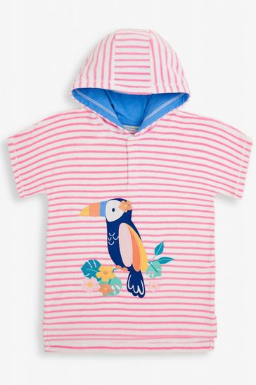 Towelling hooded pull on clearance