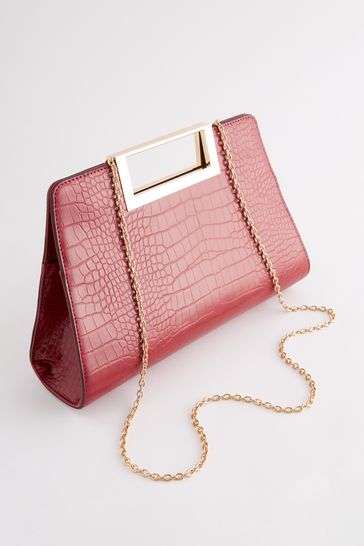 Handle on sale clutch bag