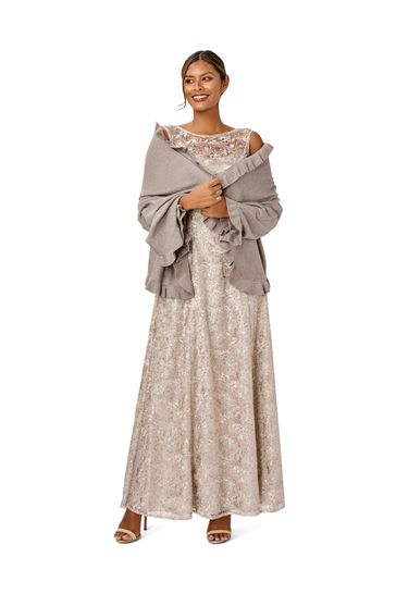 Adrianna papell grey discount