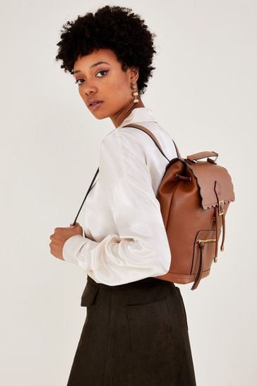 Aldo shop tan backpack