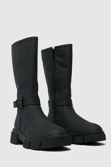Schuh black outlet diva trainers