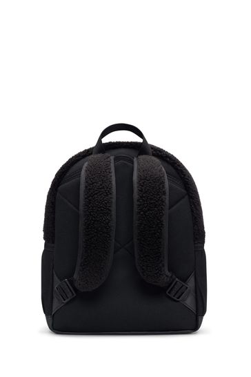 All black mini best sale backpack