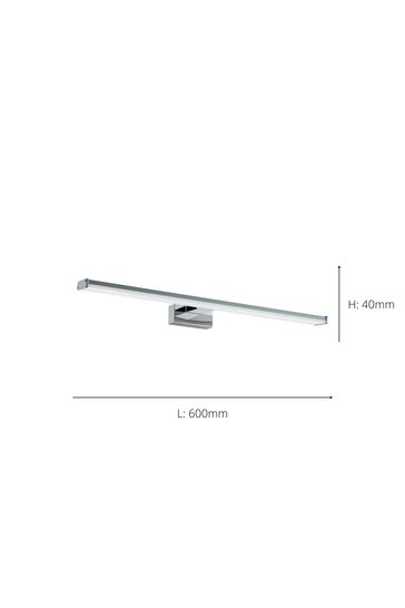 Eglo Silver Pandella 1 LED Silver 600 Bathroom Light