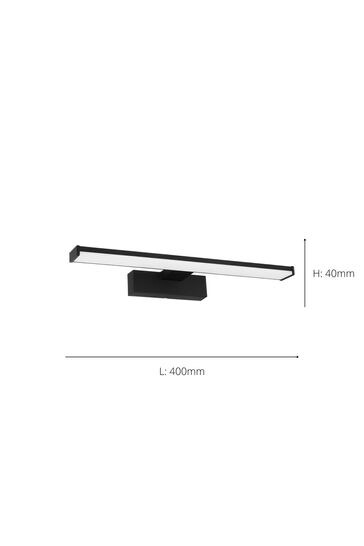 Eglo Black Pandella 1 LED Black 400 Bathroom Light