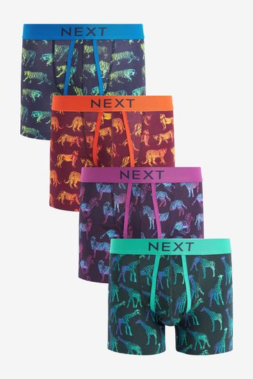 Ombre Animal 4 pack A-Front Boxers