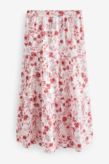 Next floral skirt shop