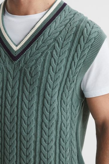 Green new arrivals sleeveless vest