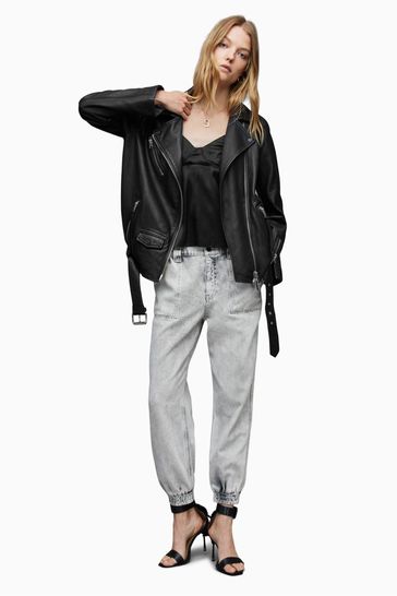 Allsaints billie clearance leather jacket