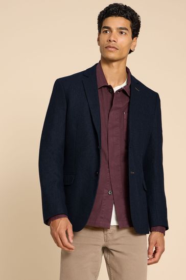 White grey outlet blazer