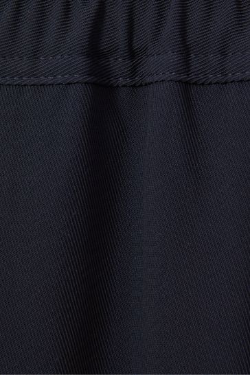 Buy Reiss Navy Hailey Tapered Pull On Trousers from Next Canada