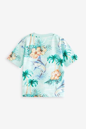 Hibiscus shorts deals
