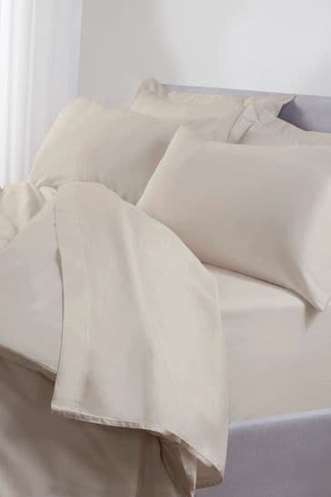 TLC Cream 5* 480 Thread Count Flat Sheet