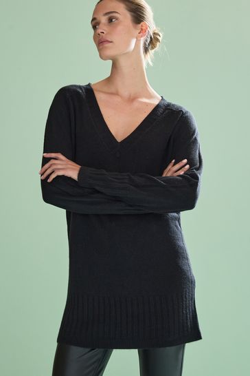 Black tunic sales jumper uk