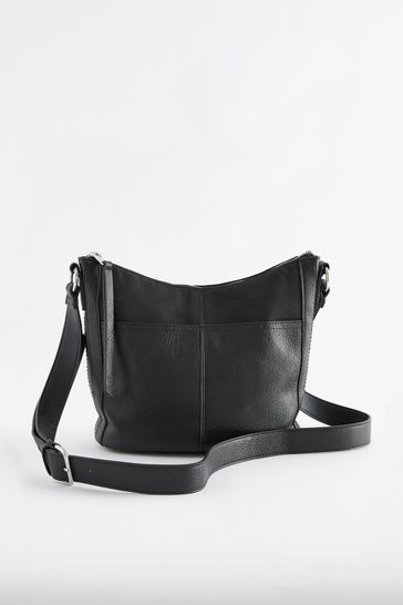 Black messenger purse discount