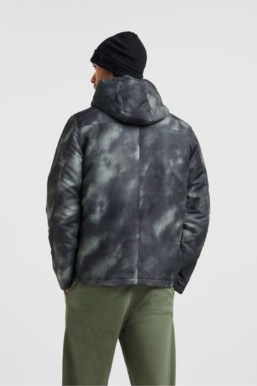 Camo overhead jacket top