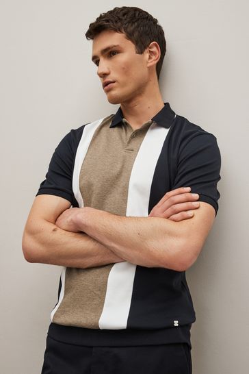 Block polo outlet shirt