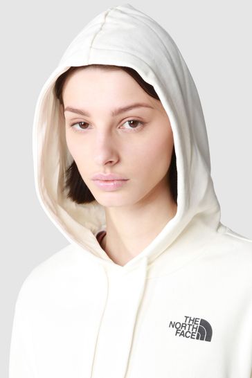 North face white hoodie women's deals