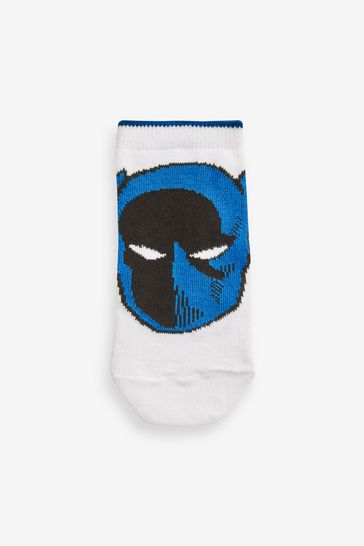 Buy White Marvel Cotton Rich Trainer Socks 7 Pack from Next Denmark