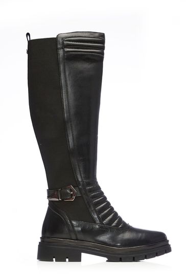 Boots long black hotsell