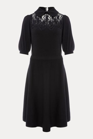 Phase eight sales black lace dress