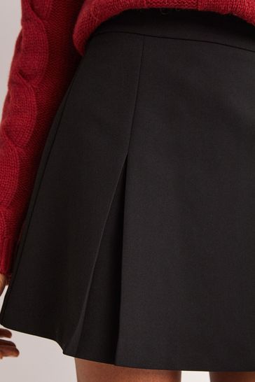 Buy Boden Black Box Pleat A Line Skirt from Next Luxembourg